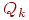 Q_{k}