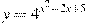 y=4^{x^2-2x+5}