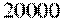 20 000