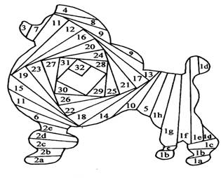 http://www.iris-folding.com/poodle_template.jpg