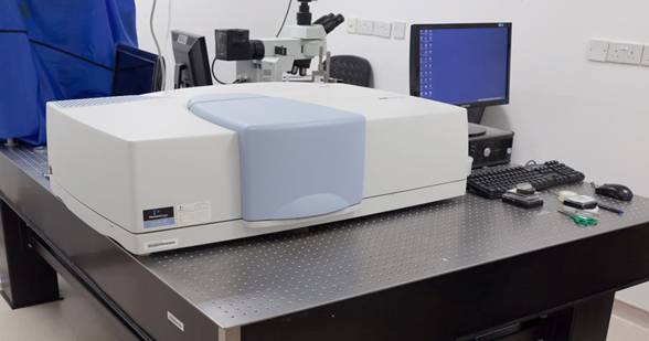 PerkinElmer LAMBDA 950 Spectrophotometer, in situ
