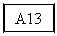 �������: A13