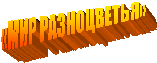 «МИР РАЗНОЦВЕТЬЯ»