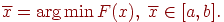 \overline{x}
