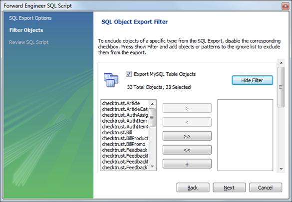 ������� mwb � SQL - ����� ������