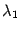 $ {\lambda}_1$