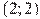 (2; 2)