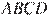 ABCD