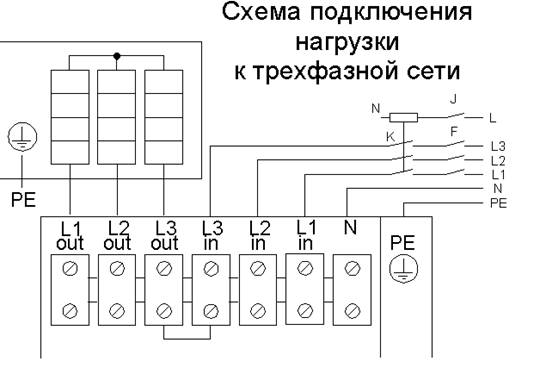 D:\Документы_ОГК6\КД\Прочие\РТК15\2012\Прочее\схема подключения нагрузки к трехфазной сети.bmp