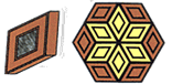 ��������: [Czworokat romb ozdobny 10/3]