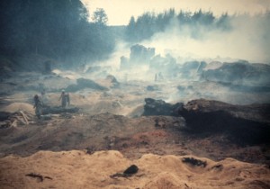 charcoal production