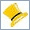 yellow thinking hat