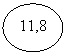 Блок-схема: узел: 11,8