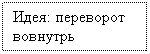 Подпись: Идея: переворот вовнутрь