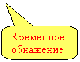 Скругленная прямоугольная выноска: Кременное обнажение