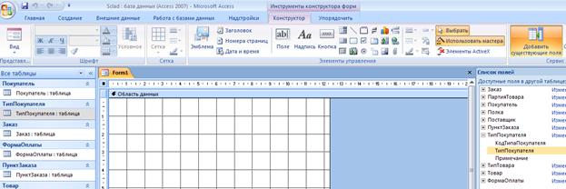 Практические работы в MS Access