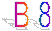 В 8