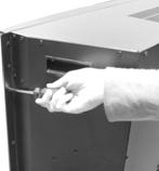 Remove front panel screw