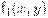 f_{1}(x,y)