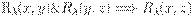R_{\lambda} (x,y)\& R_{\lambda} (y,z) \Longrightarrow R_{\lambda} (x,z)
