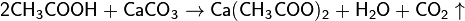 \mathsf{2CH_3COOH