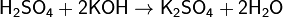 \mathsf{H_2SO_4