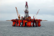 Нефтяная платформа в Северном море