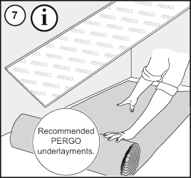 Laminate installation