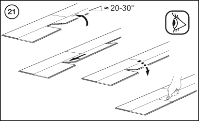 Laminate installation