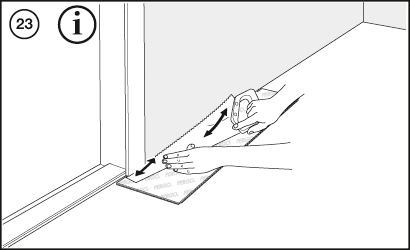 Laminate installation