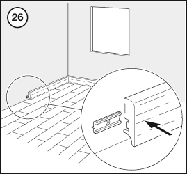 Laminate installation