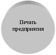 Овал: Печать
предприятия
