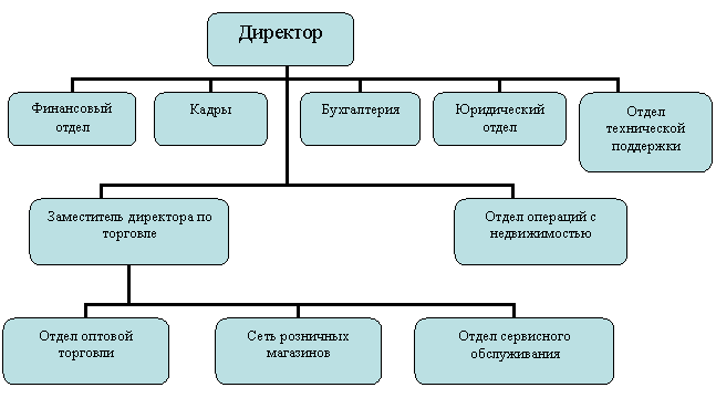 Организационная диаграмма
