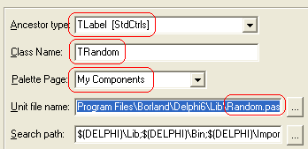 ���� New Component