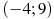 ��������: (-4; 9)