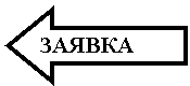 Стрелка влево: ЗАЯВКА