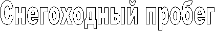 Снегоходный пробег