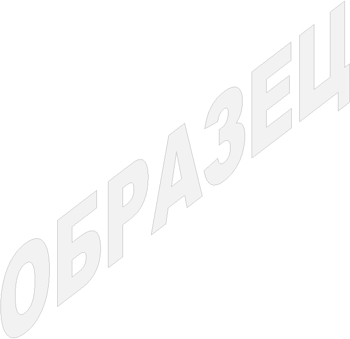 ОБРАЗЕЦ