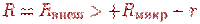 R=R_{����}>+R_{����}-r
