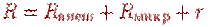R=R_{����}+R_{����}+r