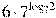 6\cdot {{7}^{{{\log }_{7}}2}}
