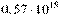 0,57\cdot {{10}^{15}}