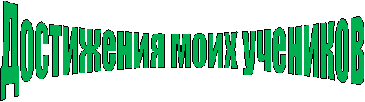 Достижения моих учеников