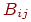 B_{ij}