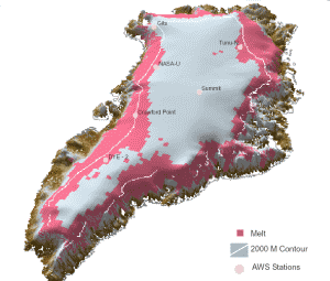 Eisschild Gr�nland