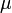 \! \mu
