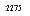 �������: 2275
