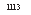 �������: 1113