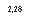 �������: 2,28