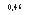 �������: 0,46